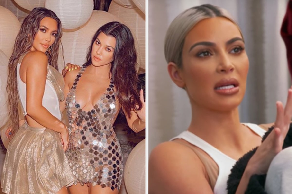 Kim Kardashian Finally Addressed Calling Kourtney Kardashian The “Least  Exciting To Look At” And Said It Was “Such A Low Blow”