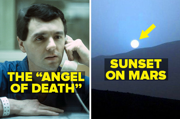 The Angel of Death, aka Donald Harvey, and a sunset on Mars