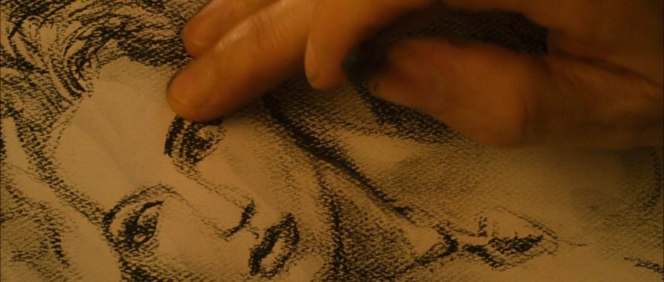 Jack&#x27;s hand sketching Rose in the movie, but in real life it was James Cameron&#x27;s