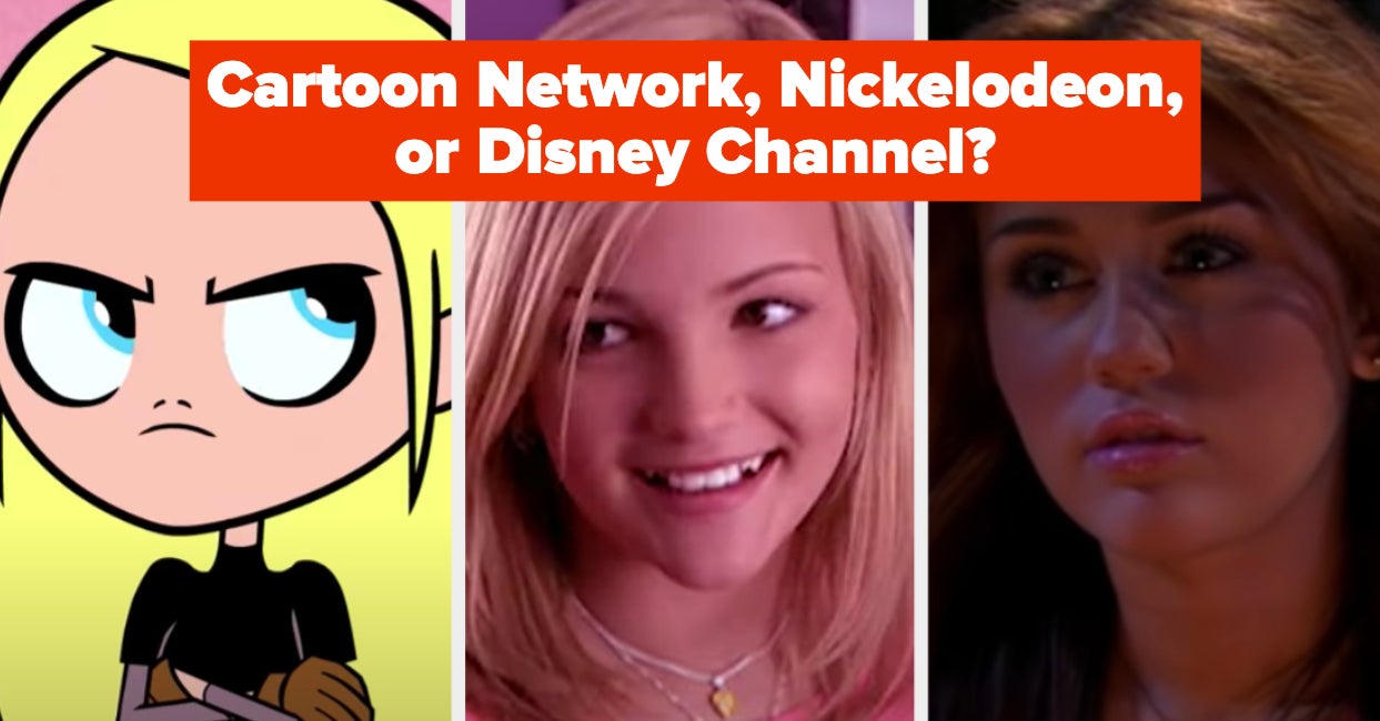 Cartoon Network, Nickelodeon, Disney Channel Kid Quiz