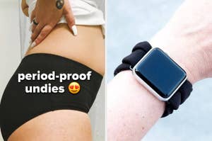 period underwear and apple watch band