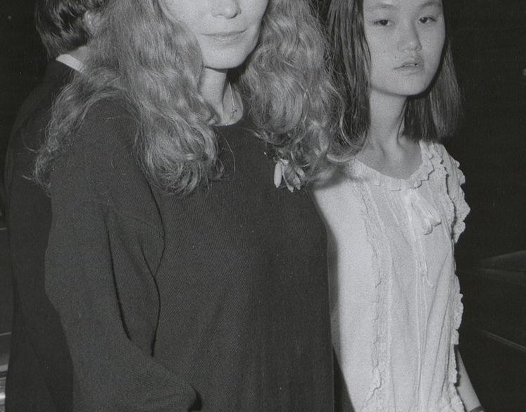 Archived photo of Mia Farrow and a Soon-Yi attending an event