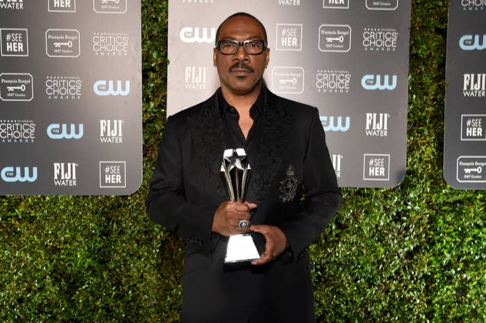 Eddie Murphy at the Critics&#x27; Choice Awards in Santa Monica in 2020