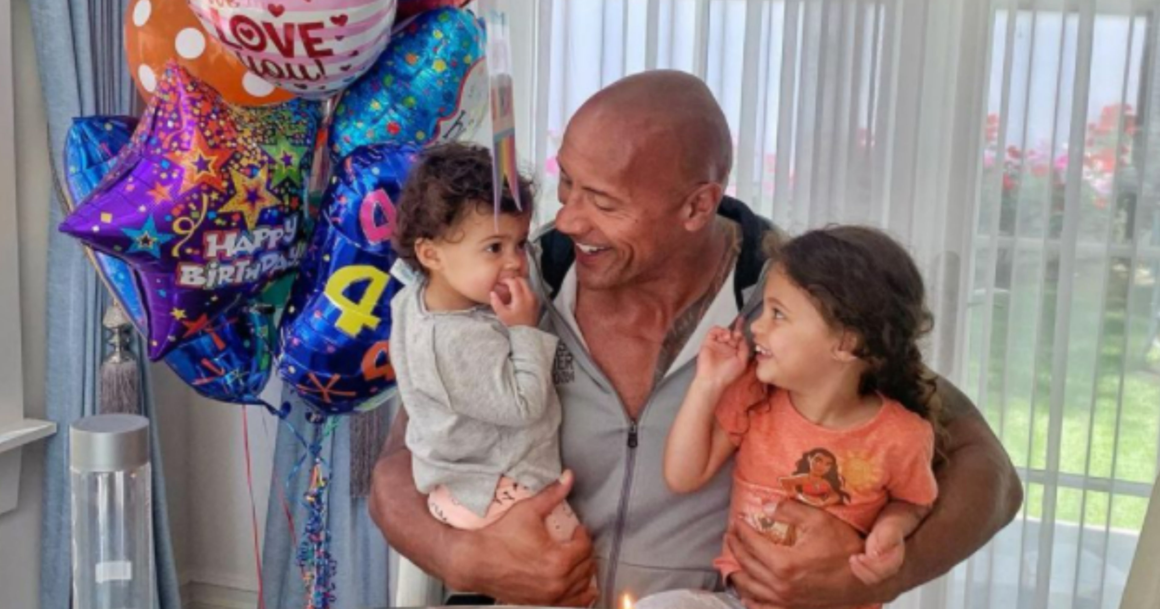 Dwayne Johnson Teaches His Daughter Affirmations
