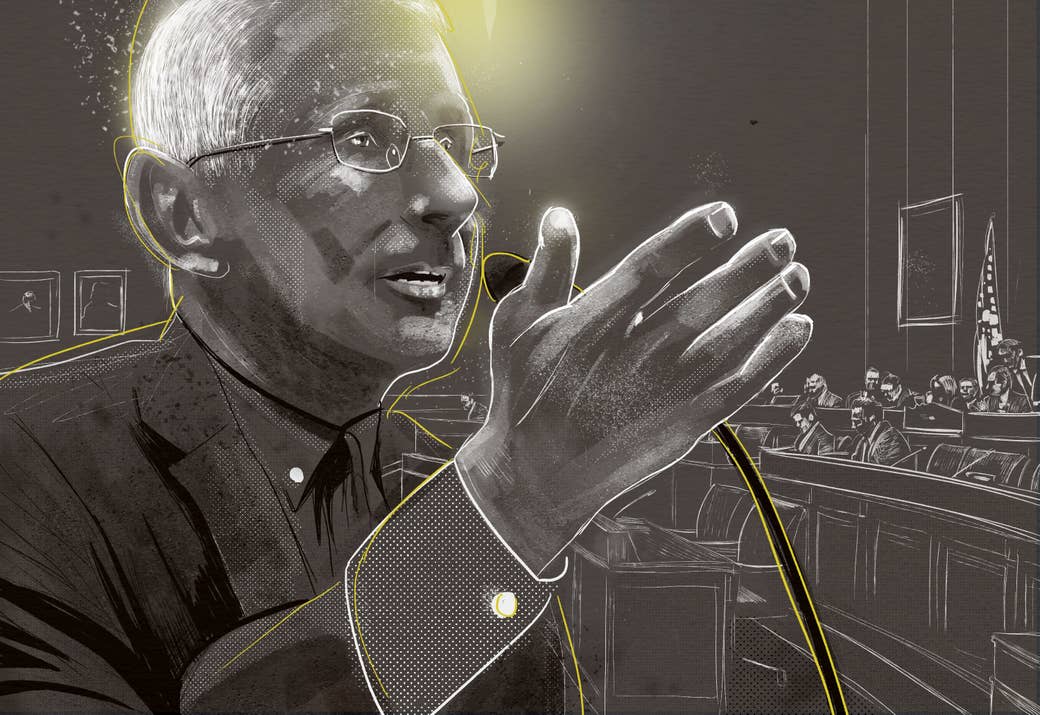 Dr. Fauci testifying in front of the House Oversight and Reform Committee