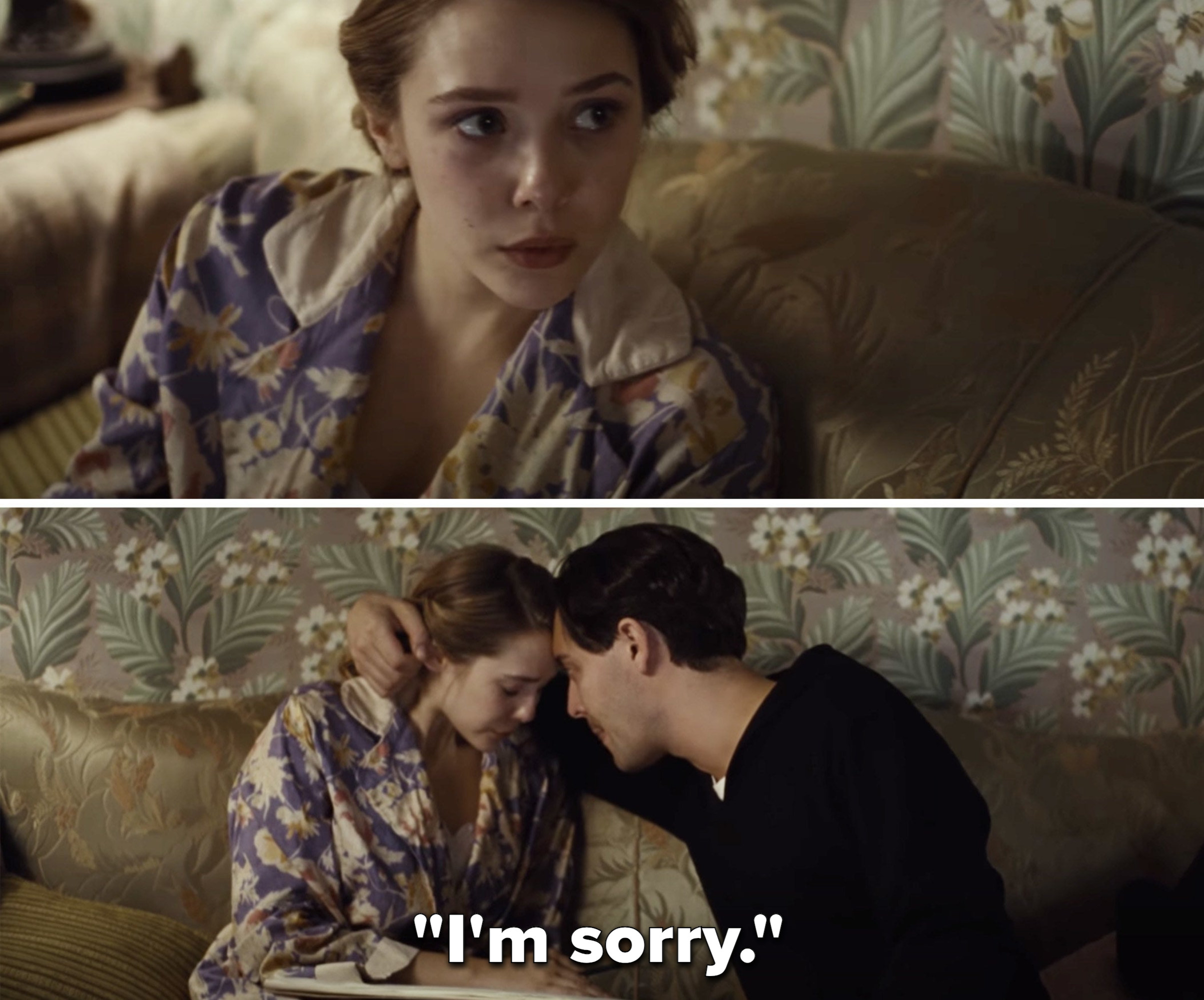 Jack Kerouac saying &quot;I&#x27;m sorry&quot; to Edie in &quot;Kill Your Darlings&quot;