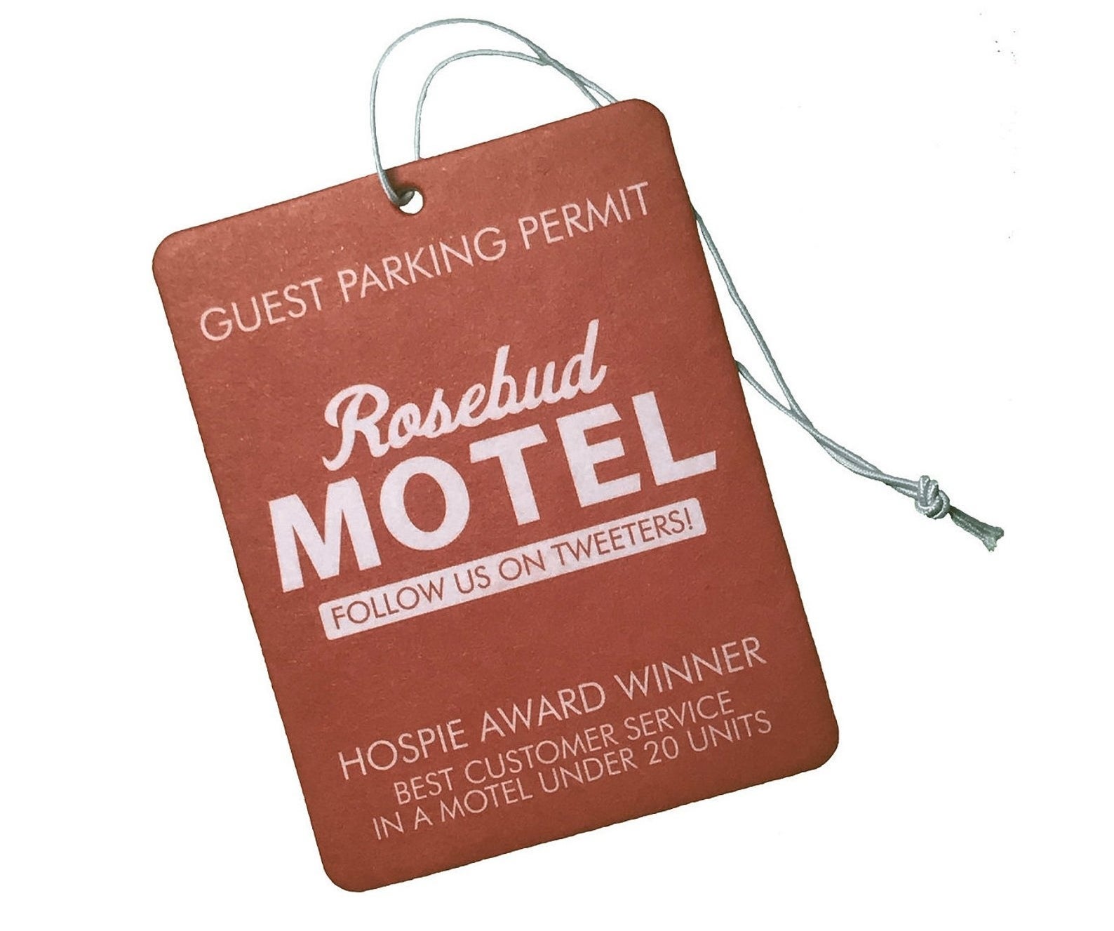 rosebud motel air freshener