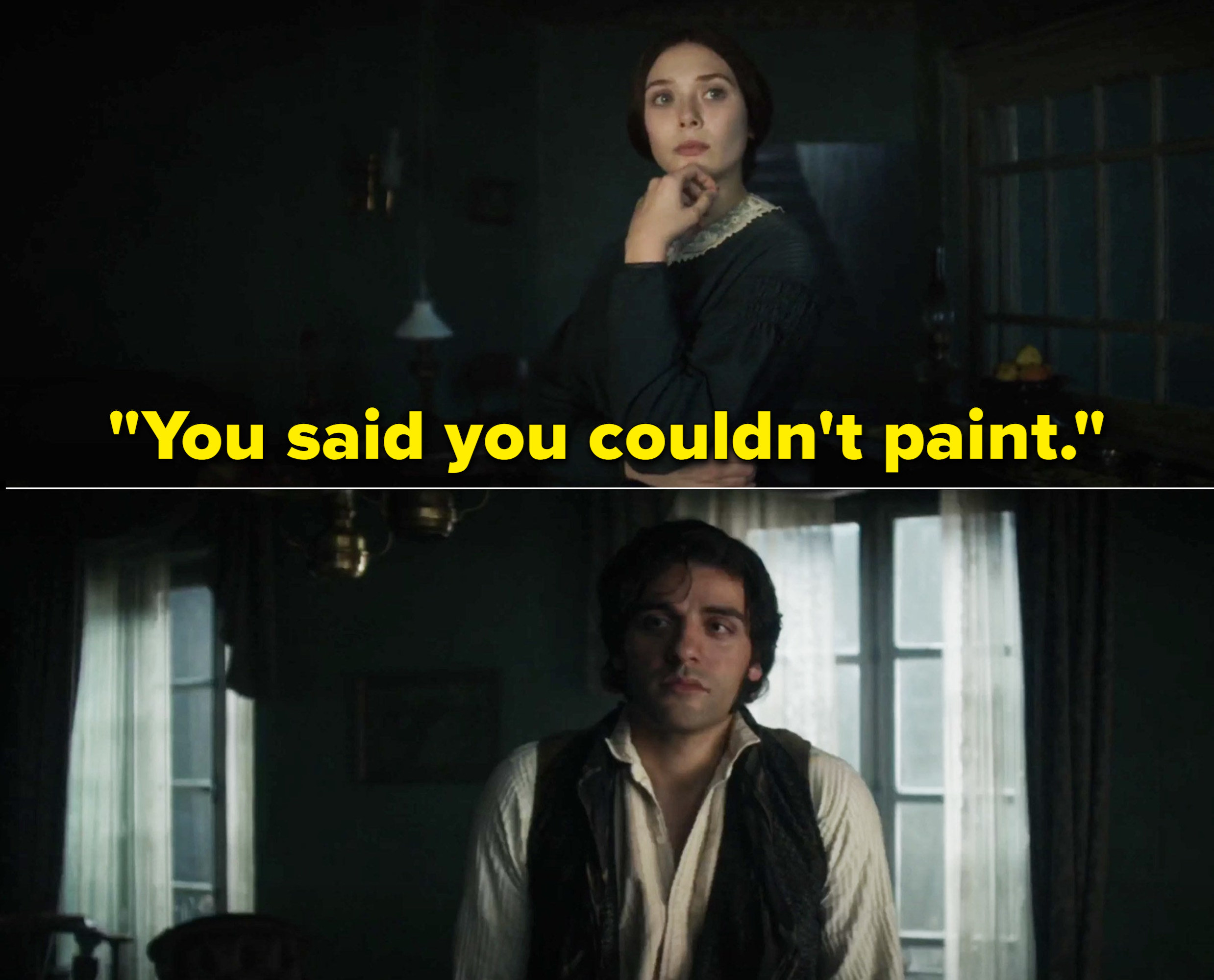 Therese saying, &quot;You said you couldn&#x27;t paint&quot;