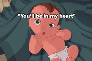 you'll be in my heart over baby tarzan