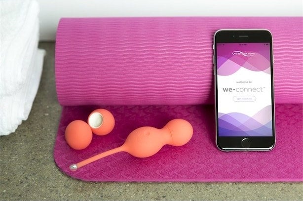 A kegel exercise set