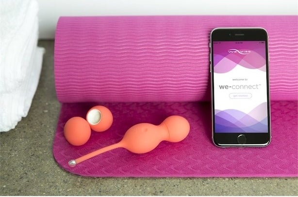 A kegel exercise set