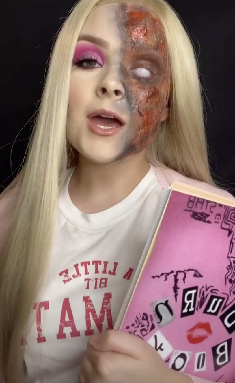 Regina George Halloween Makeup Tutorial