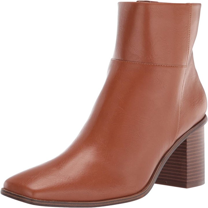 The cognac colored boot