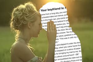 An image of Taylor Swift embracing a quiz result