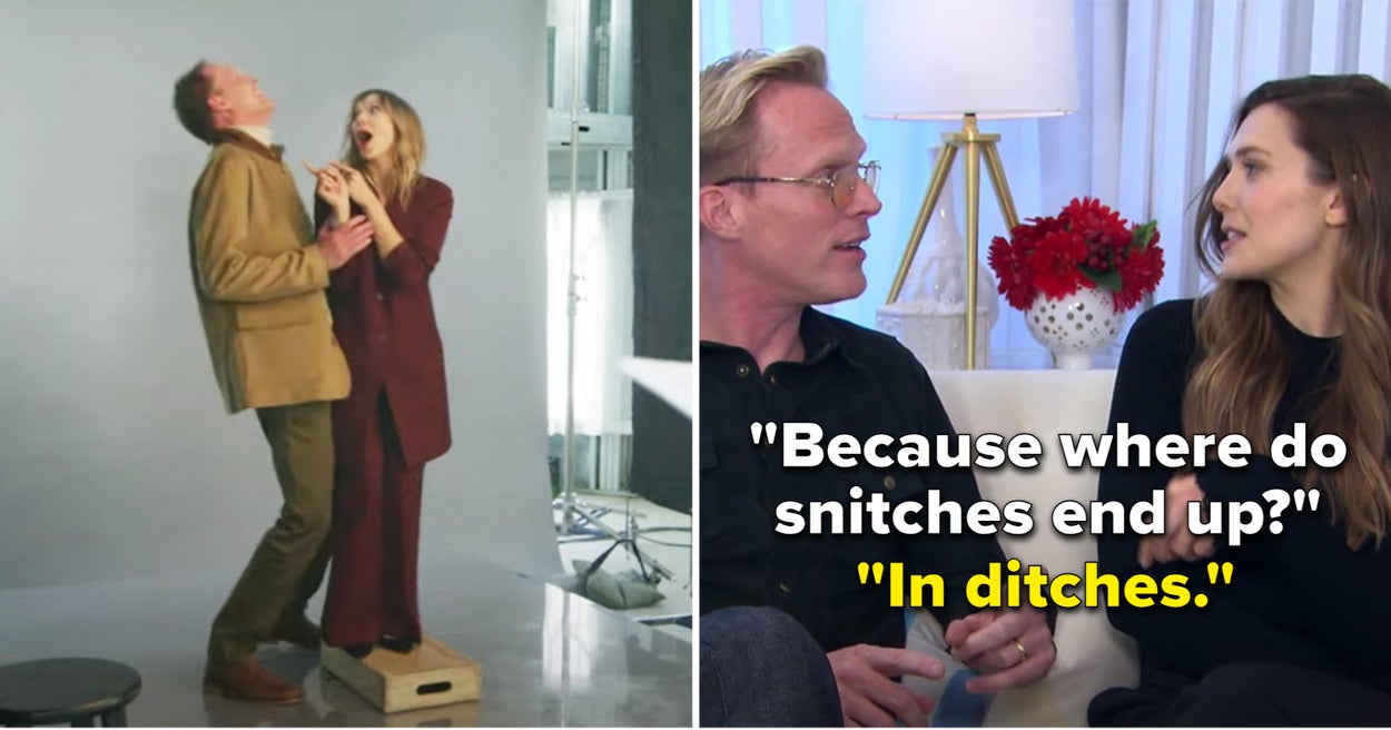 23 Lovely moments from Elizabeth Olsen and Paul Bettany
