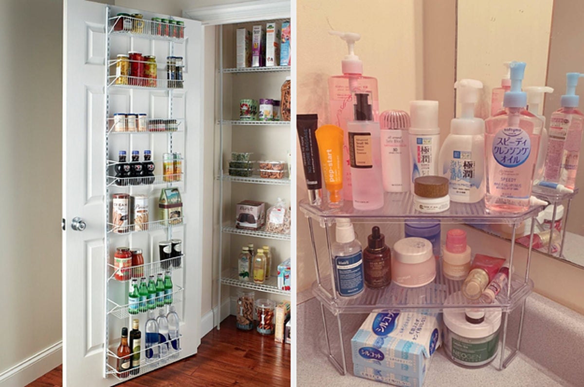 29 Organizers For Small Spaces That Hold A Lot Of Stuff