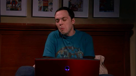 Sheldon from "The Big Bang Theory"