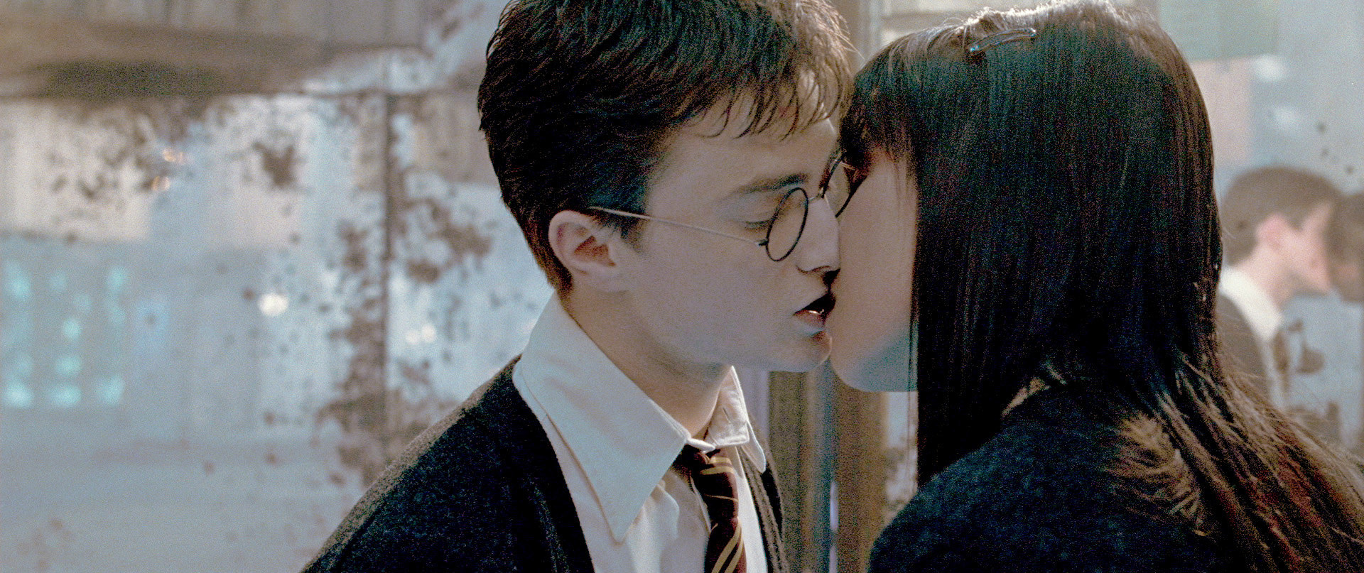 Radcliffe and Leung in Harry Potter and the Order of the Phoenix