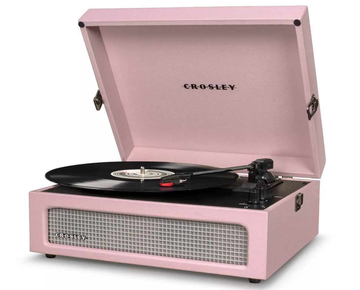 The record player in pink