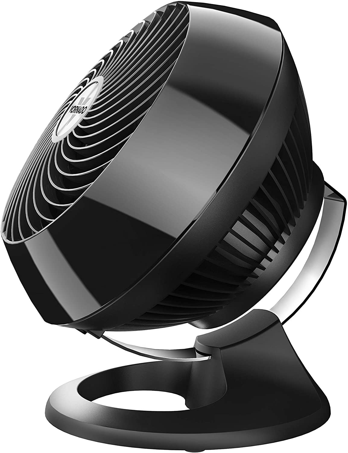 The fan in black