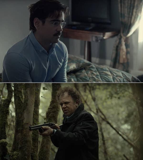 Colin Farrell and John C. Reilly in &quot;The Lobster&quot;