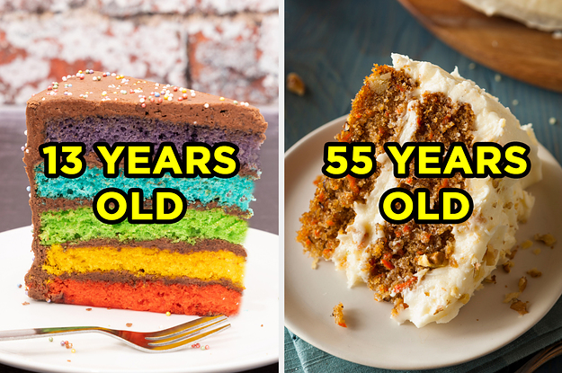 You Won't Believe Us, But We Can Guess Your Age Based On Your Cake Preferences