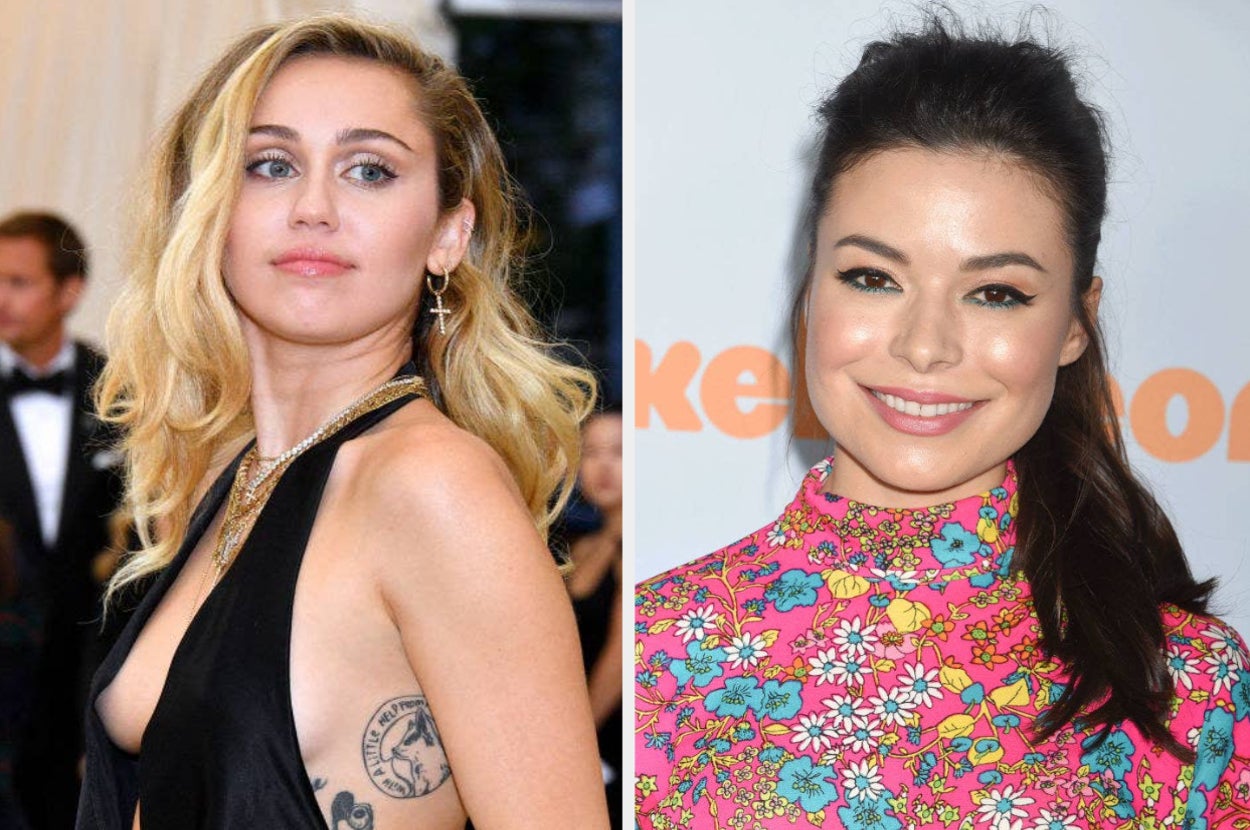 Miley Cyrus and Miranda Cosgrove