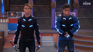 &quot;Henry Danger&quot; characters light-changing into new suits