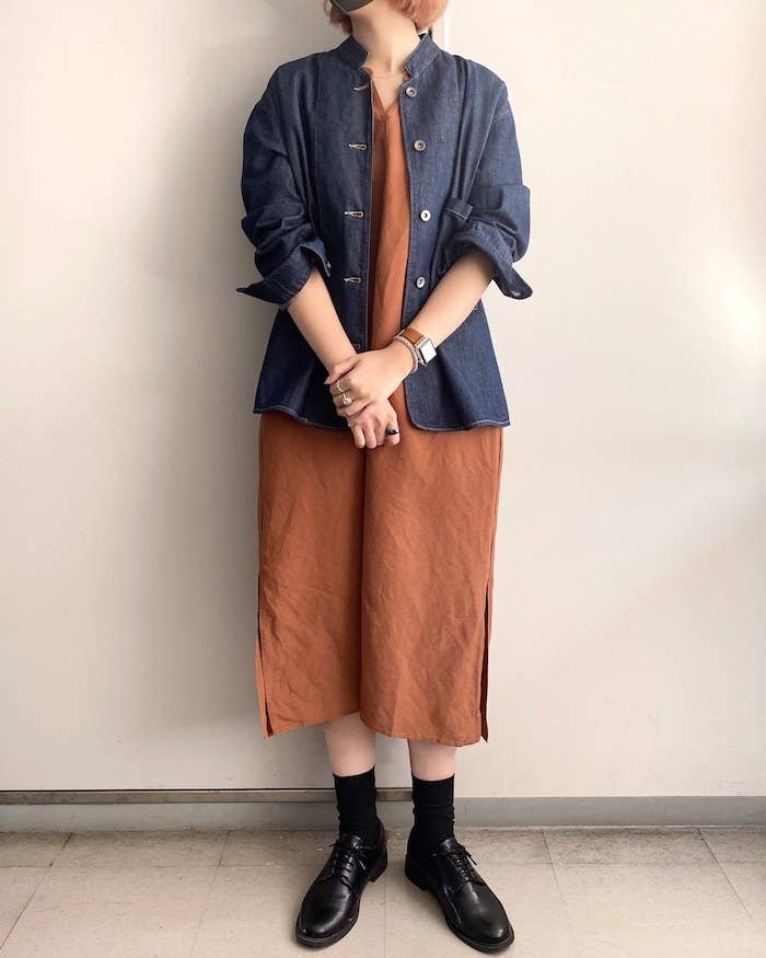 楽チンなのにオシャレ ユニクロの 3990円ワンピース ゆったりしたシルエットが嬉しい