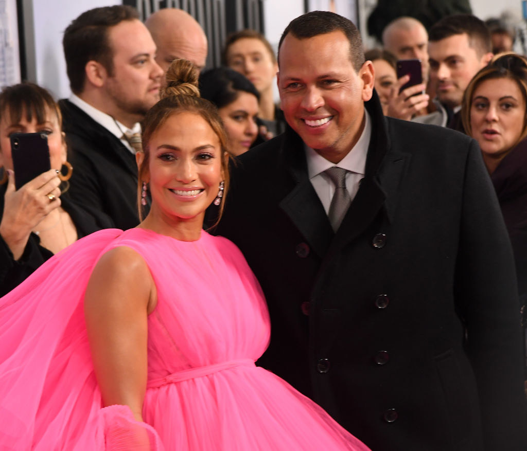 J.Lo and A-Rod at Second Act premiere