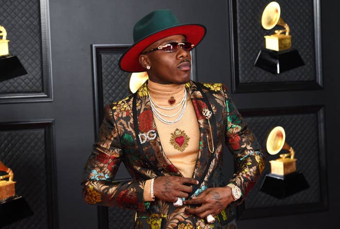 DaBaby Outfit from February 13, 2021