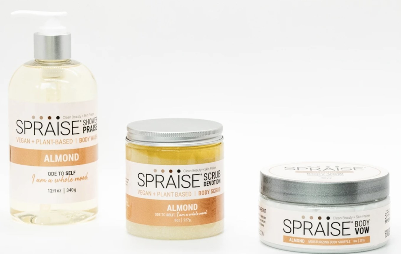 Spraise Body Care products