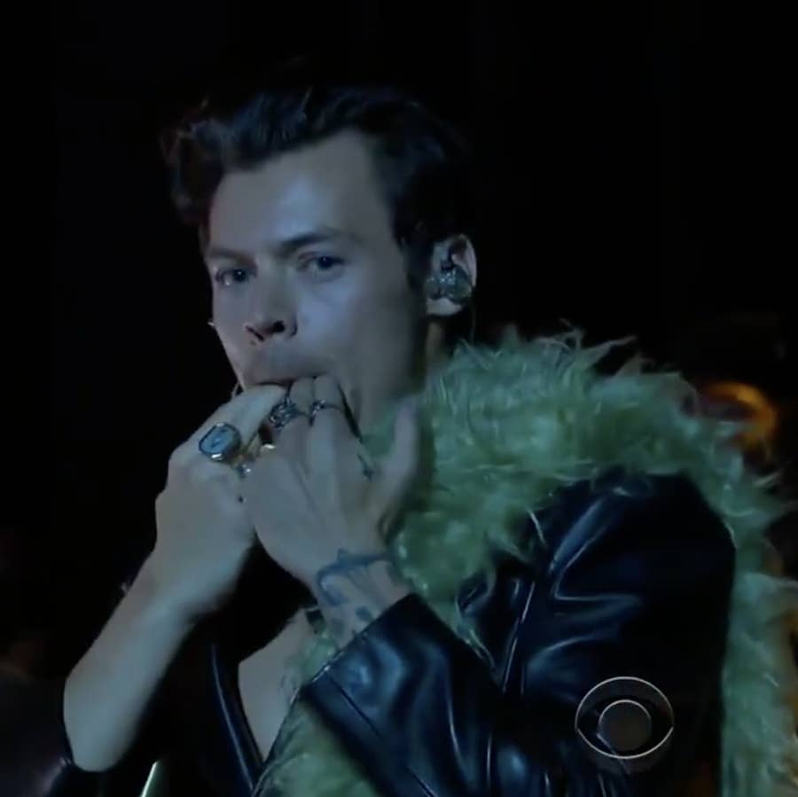 Billie Eilish Supports Harry Styles At Grammys 21 Billie Eilish Supports Harry Styles At Grammys 21
