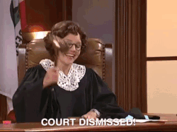 Judge Trudy dismissing court 