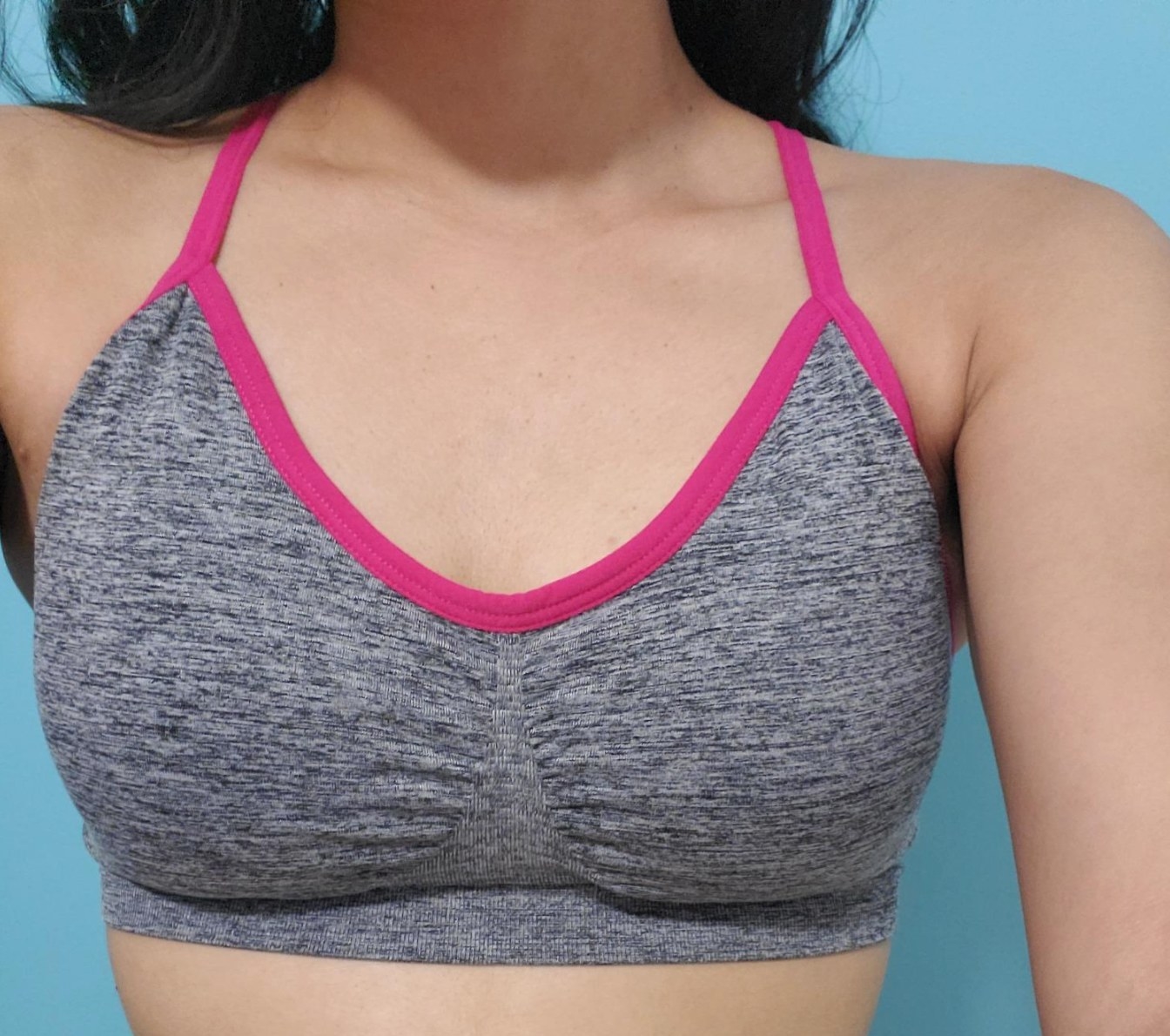 Pack Of 3 Women Gym Sports Bra Vest Crop Tops Seamless Yoga COMFORT Bra 11Colors