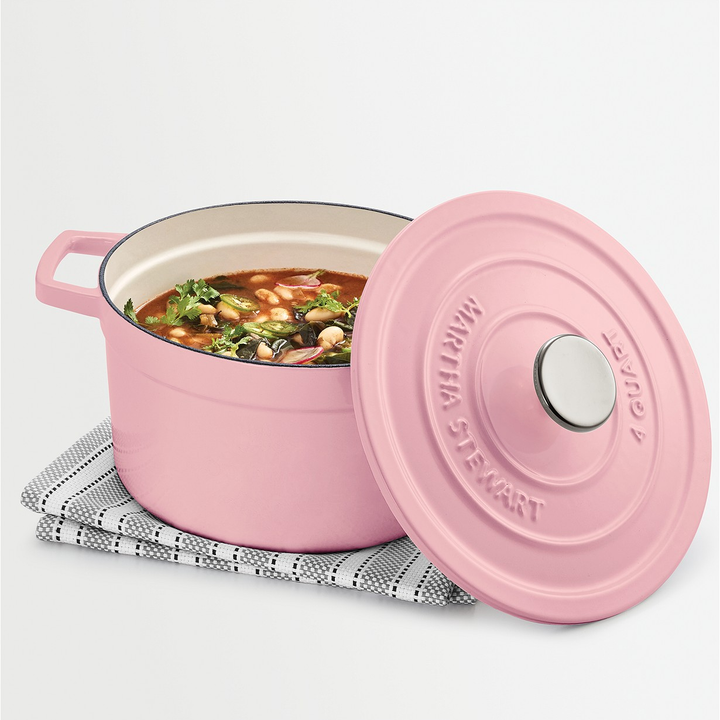 pink lidded pot 