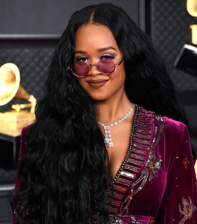 H.E.R. attends the 63rd Annual GRAMMY Awards