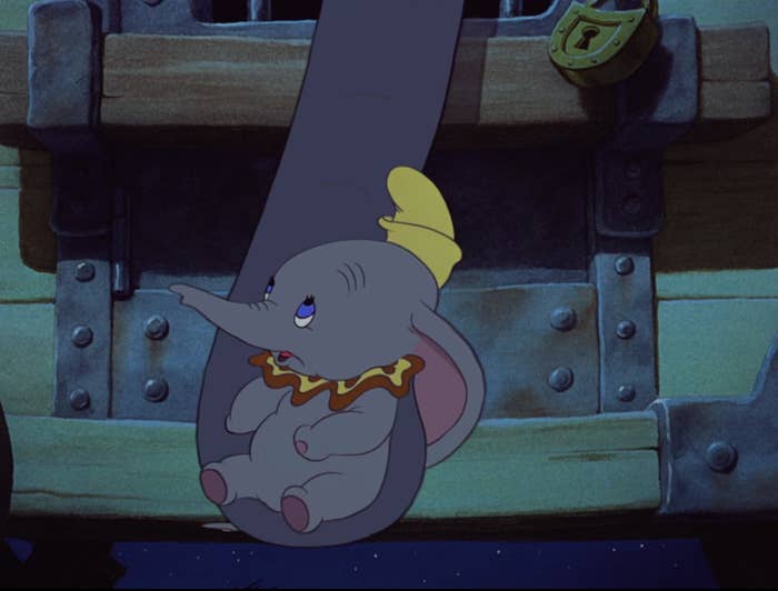 Jumbo and Dumbo connect the only way they can