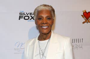 Dionne Warwick at Tay Da Prince's "Love One Another" music video shoot in November 2019