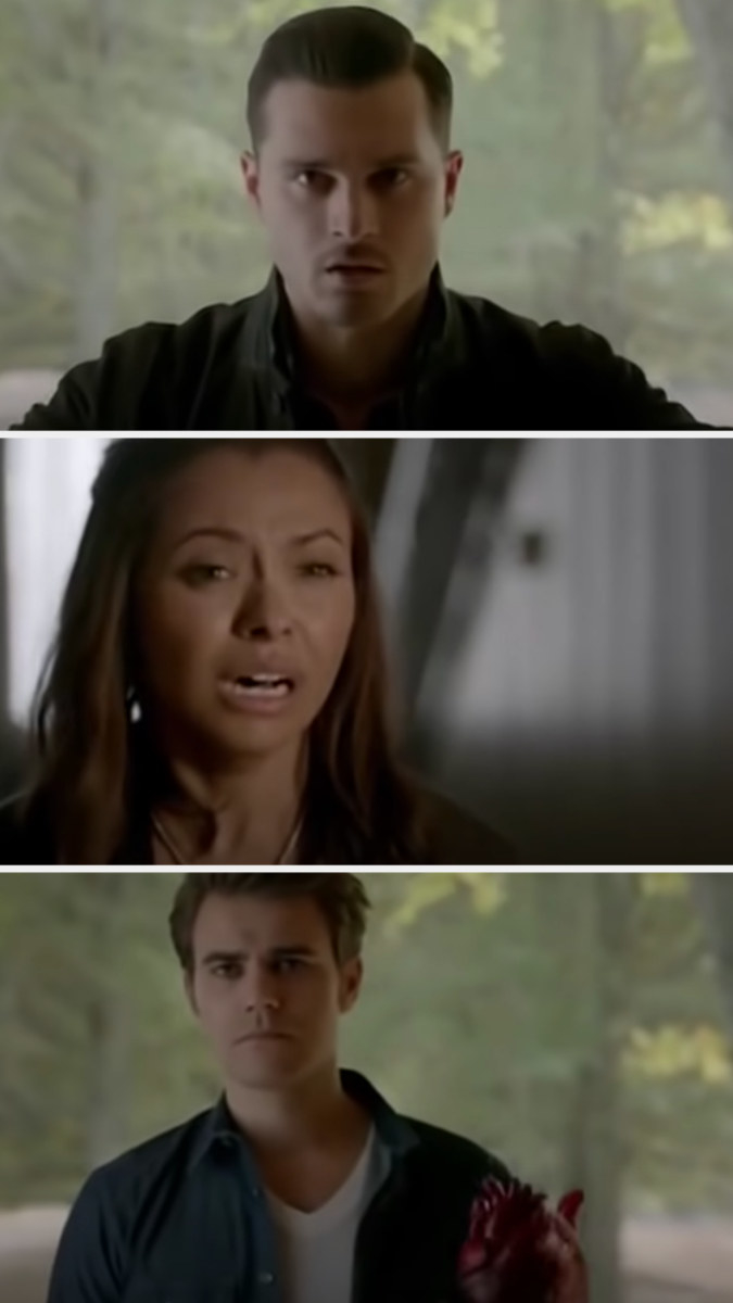 Stefan rips out Enzo&#x27;s heart and Bonnie cries in shock