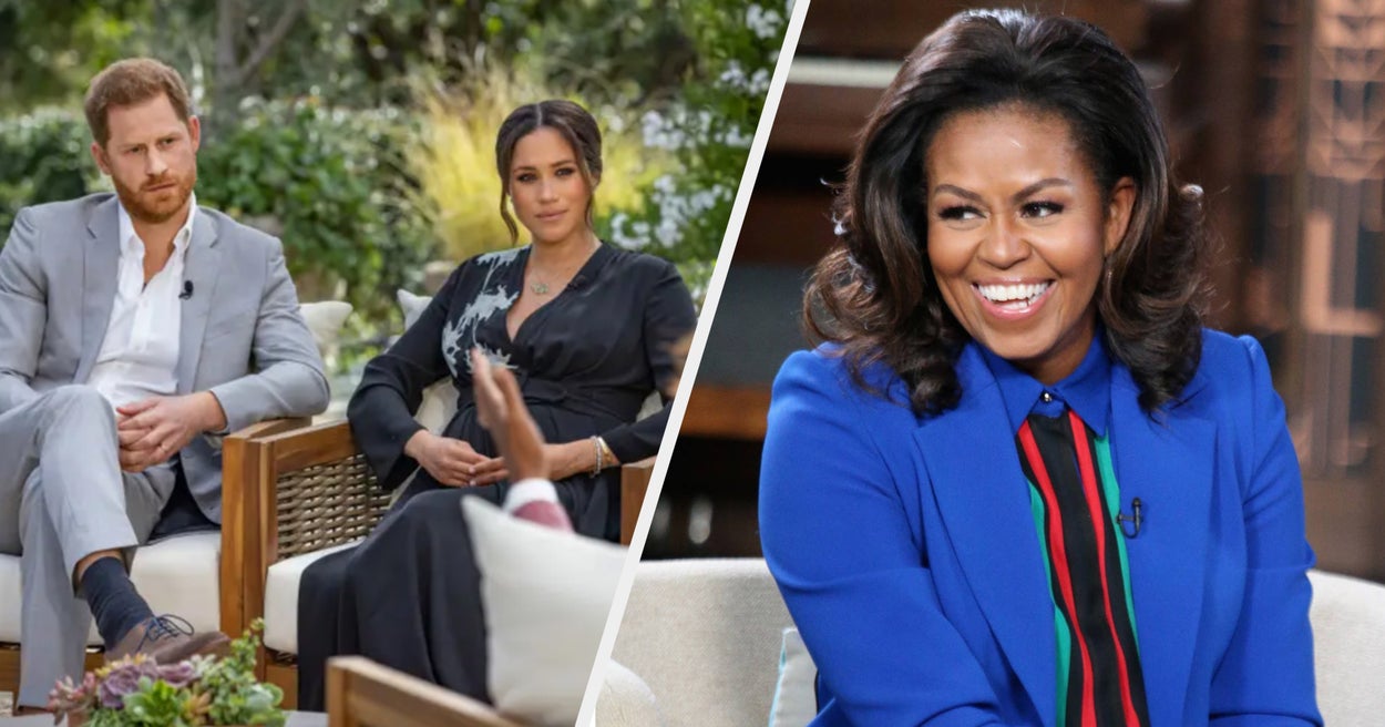 Michelle Obama’s thoughts on the Meghan Markle interview