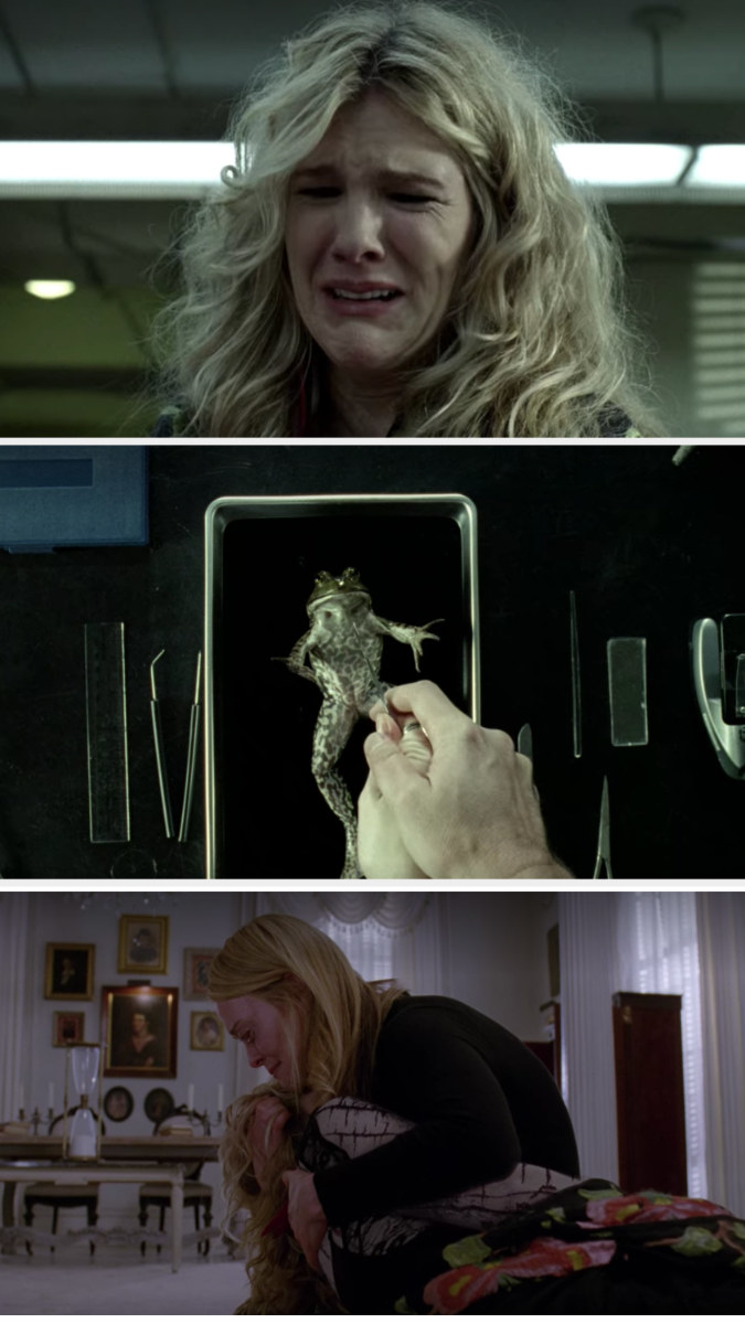 Cordelia holds Misty as she&#x27;s stuck in her own personal hell being forced to dissect a frog