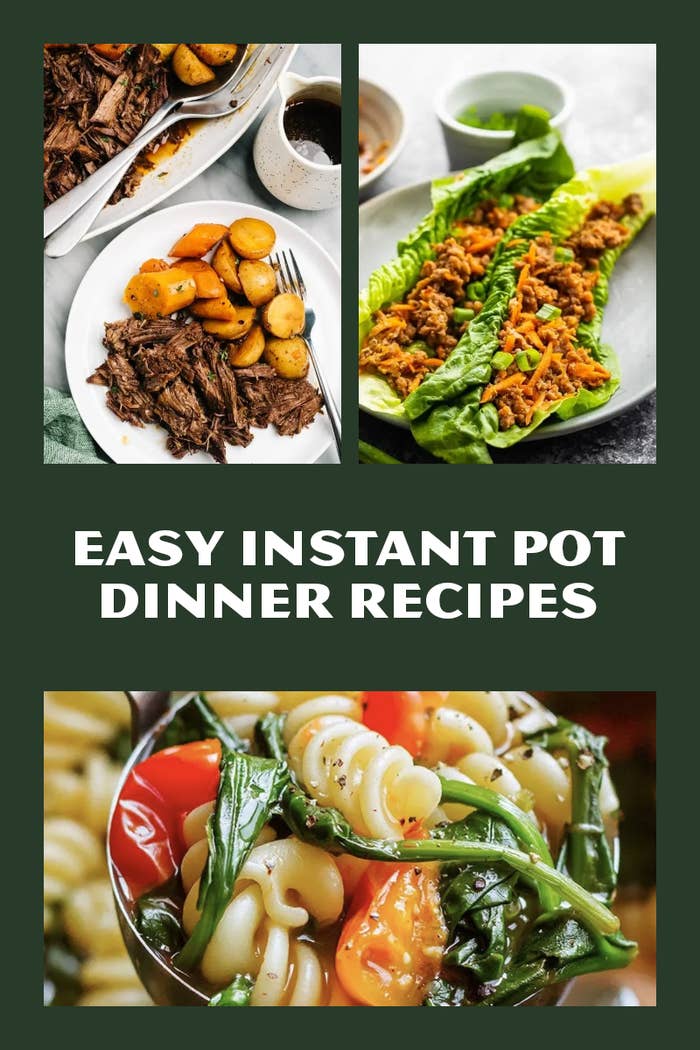 Easy Instant Pot Dinner Recipes