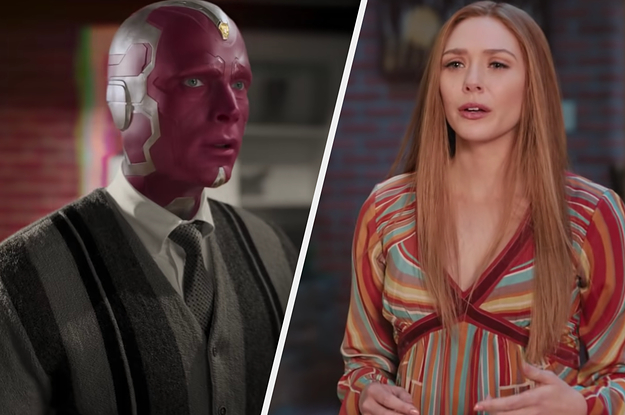 Wanda and Vision in WandaVision