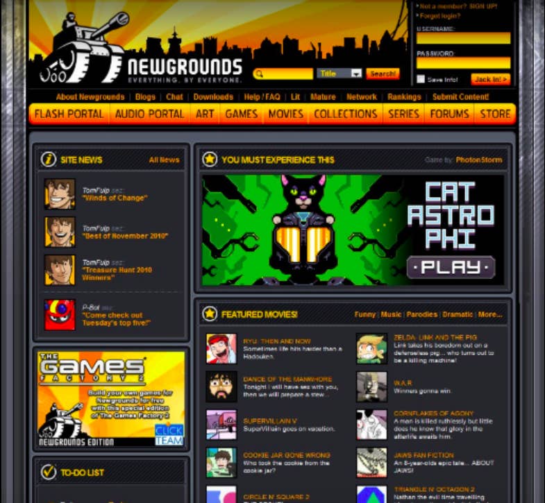 2000s gaming websites that you've forgot about – Parnassus