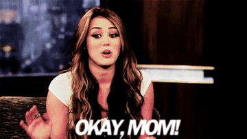 Miley Cyrus in LOL: &quot;Okay Mom!&quot;