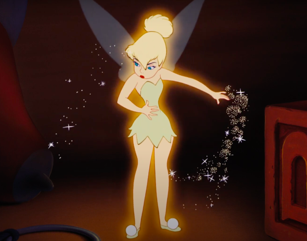 Tinker Bell&#x27;s mini dress