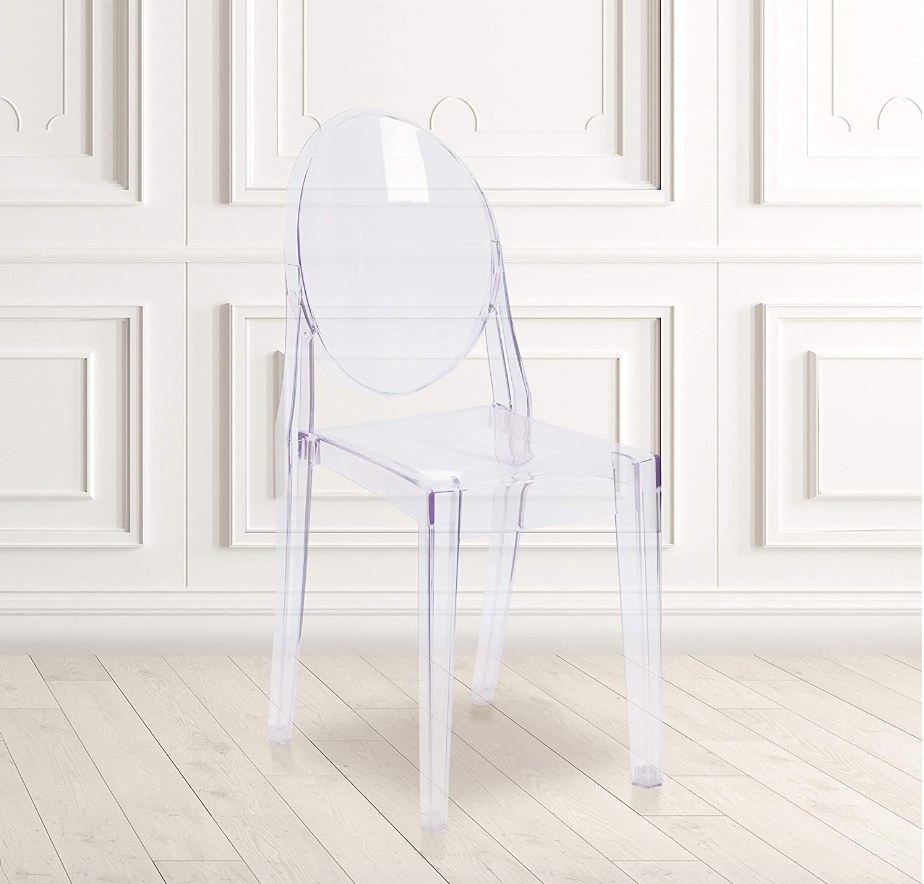 Clear ghost chair 