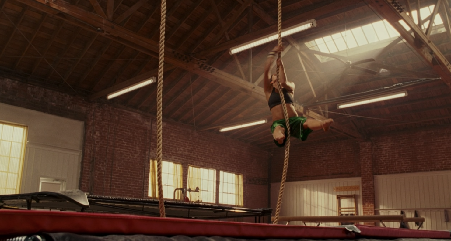 Haley rope climbing 