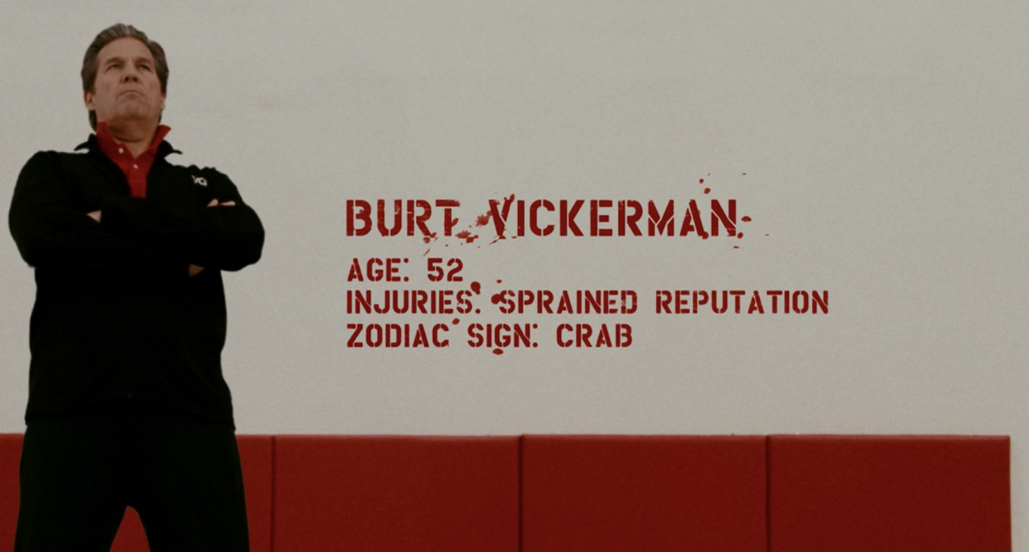 Title card for Burt Vickerman 